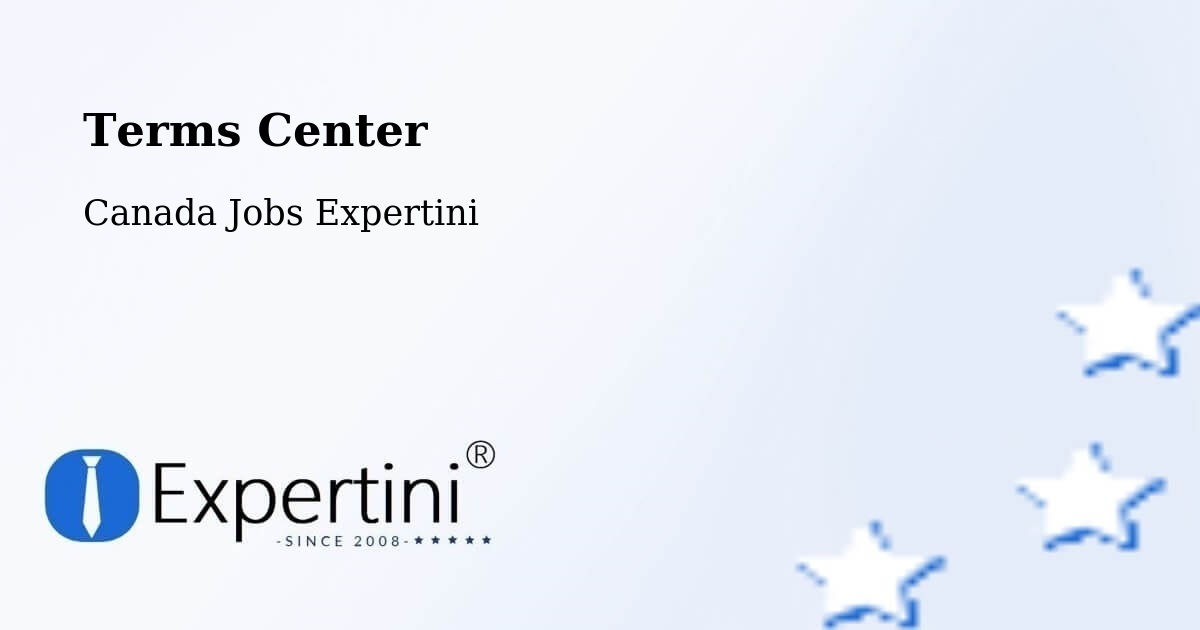 Terms of Service – Valleyview - Canada Jobs Expertini
